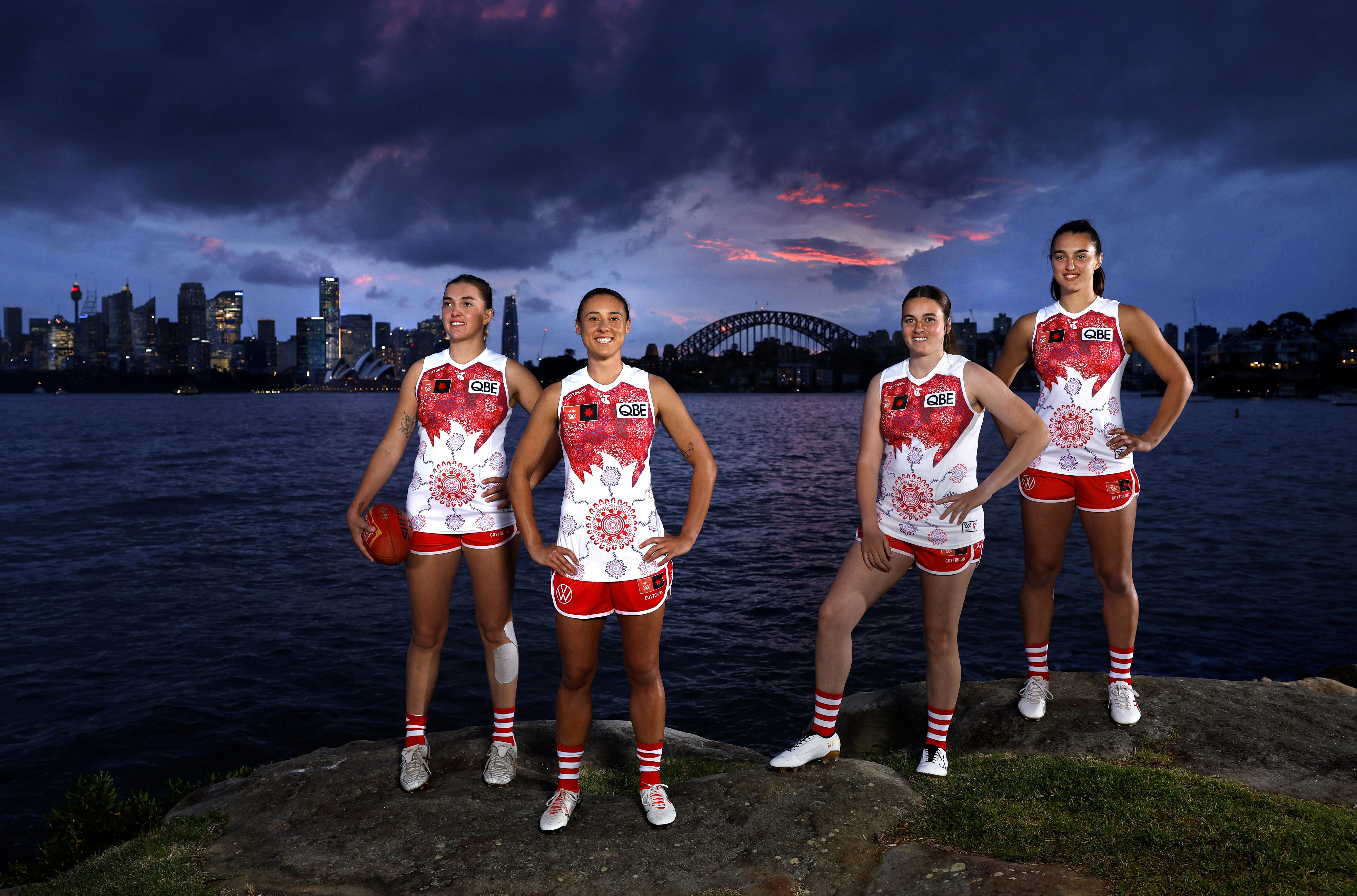 AFLW Swans Indigenous Round guernsey Phil Hillyard pics069